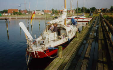 Auch im Juli ist der Hafen meist noch nicht �berf�llt